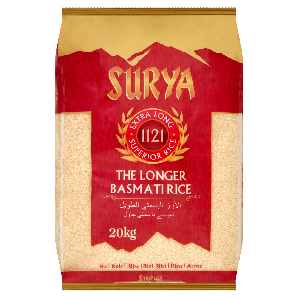 1121 Extra Long Basmati Rice 20kg Surya emarket.fi